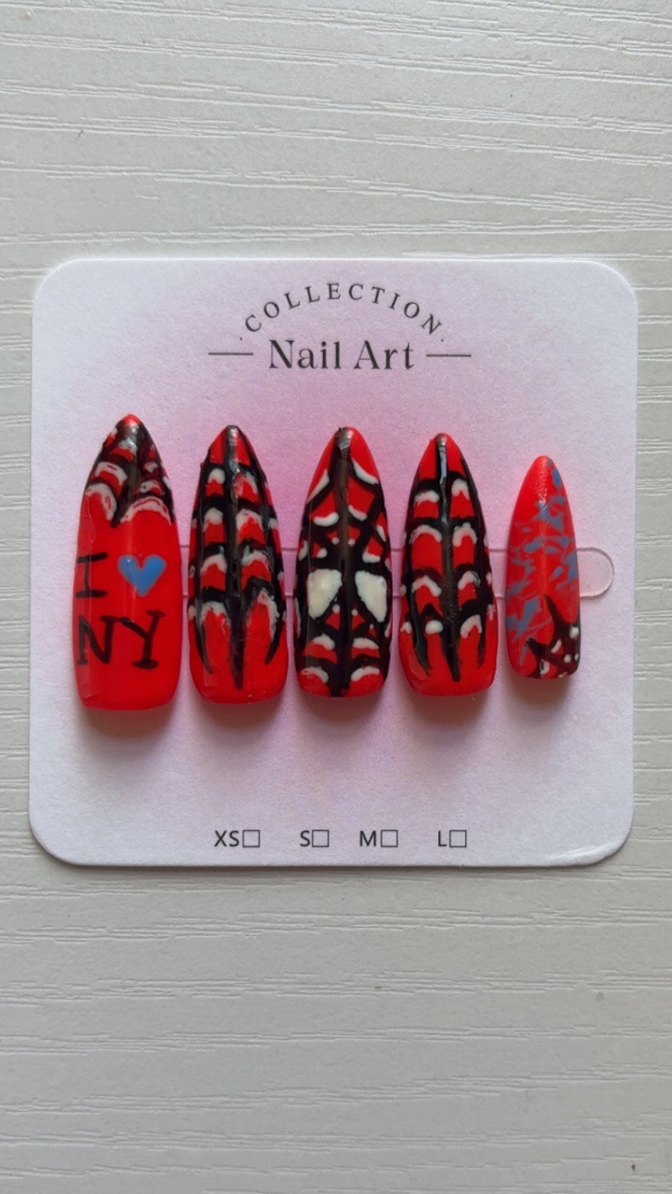 Spider-Man press on nails