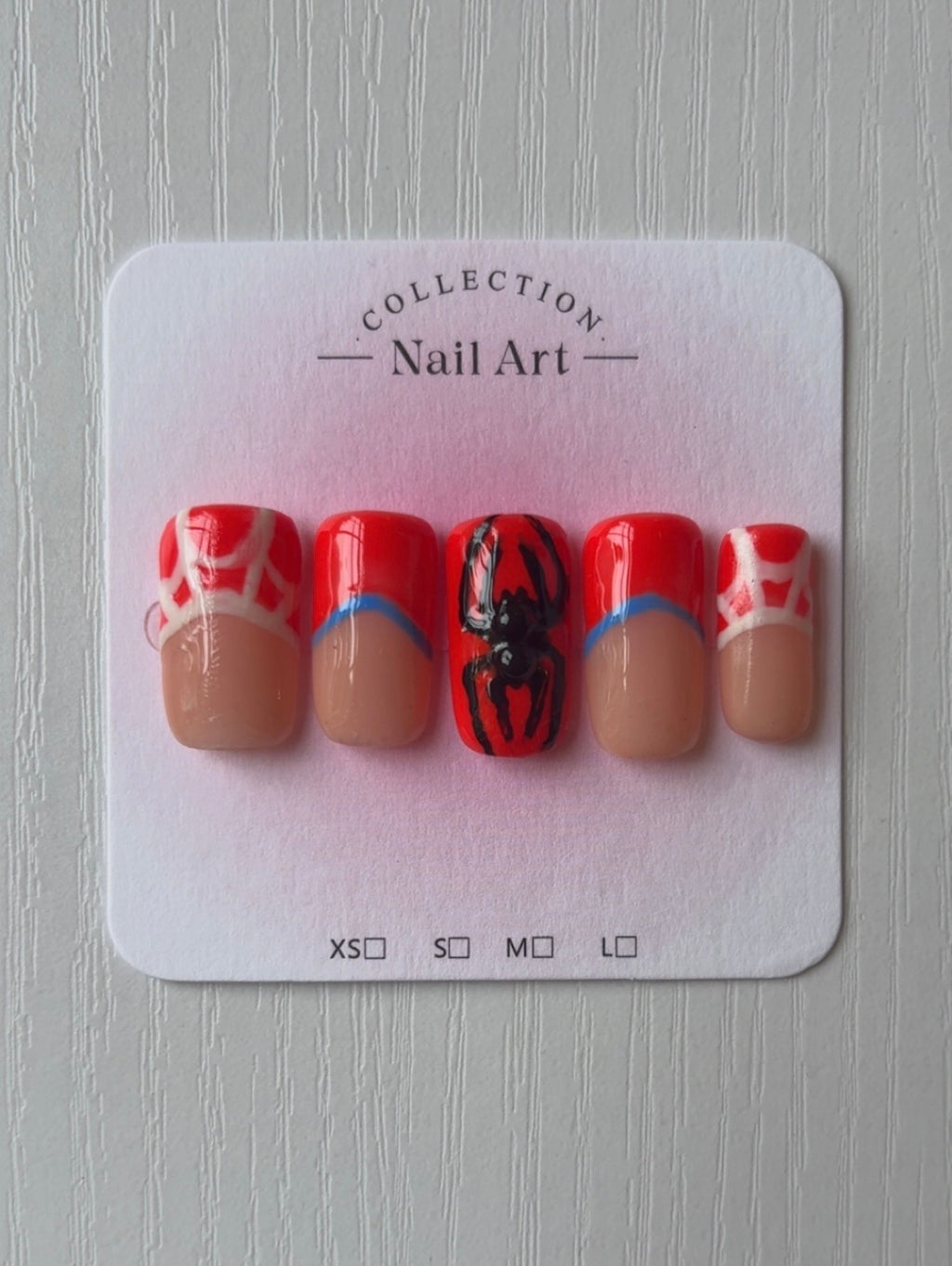Spider-Man press on nails