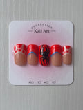 Spider-Man press on nails
