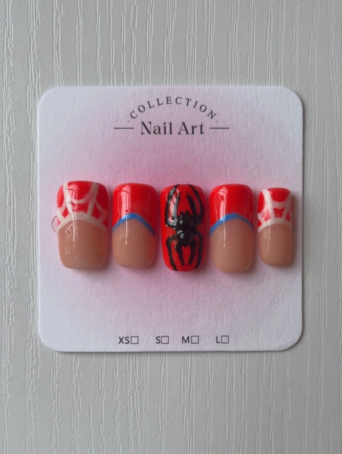 Spider-Man press on nails