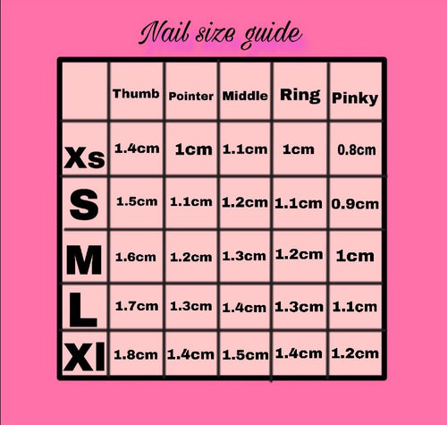 Black 8-ball pool press on nail set